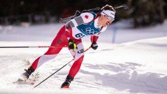 Zachary Connelly en action.