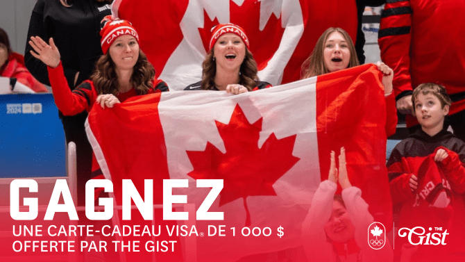 Gagnez une carte-cadeau Visa de 1,000 $ offerte par The GIST