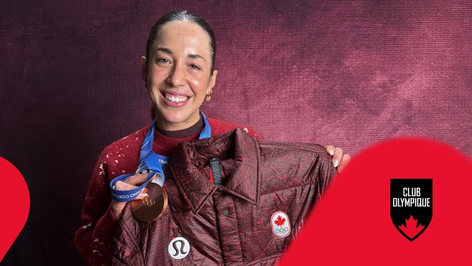 Gagnez une veste d’Équipe Canada signée par la médaillée de bronze Valérie Maltais